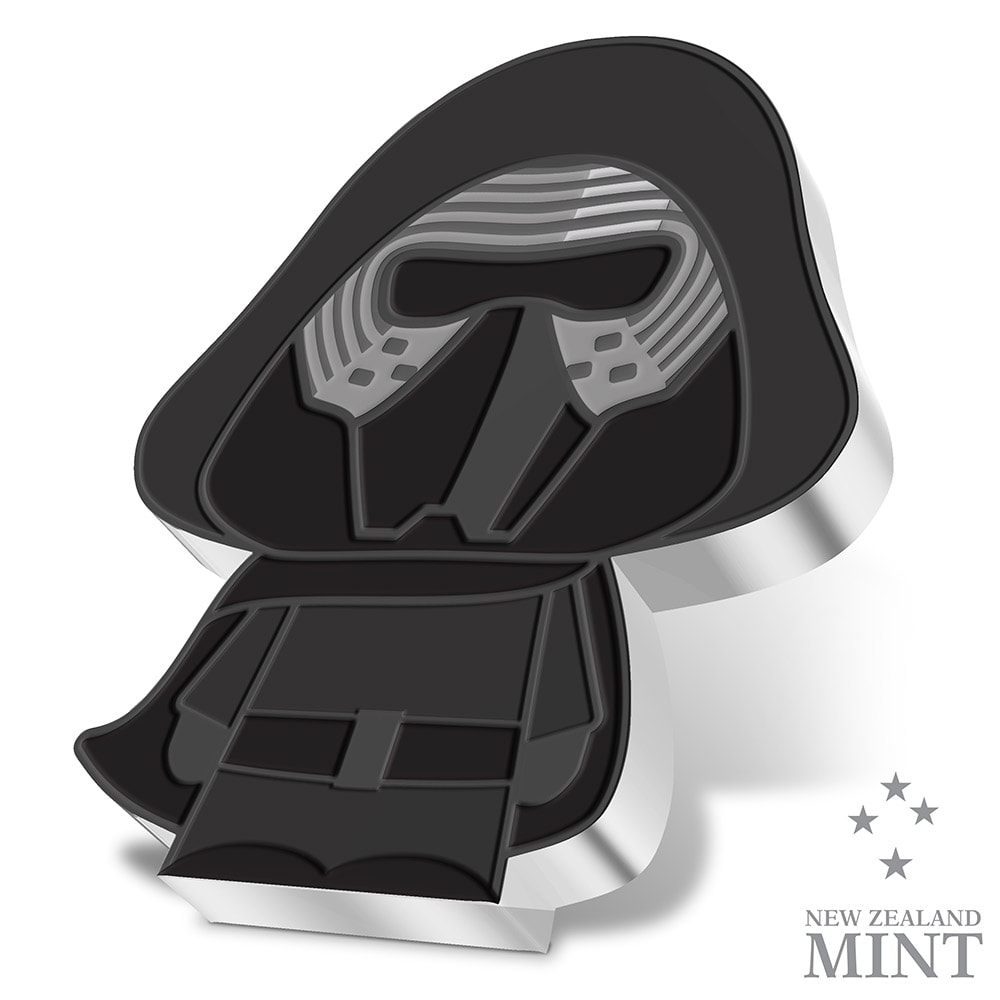 Kylo Ren 1oz Silver Coin- Prototype Shown