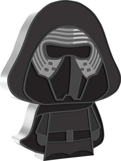 Kylo Ren 1oz Silver Coin- Prototype Shown