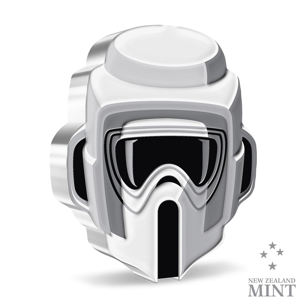 Scout Trooper 1oz Silver Coin- Prototype Shown