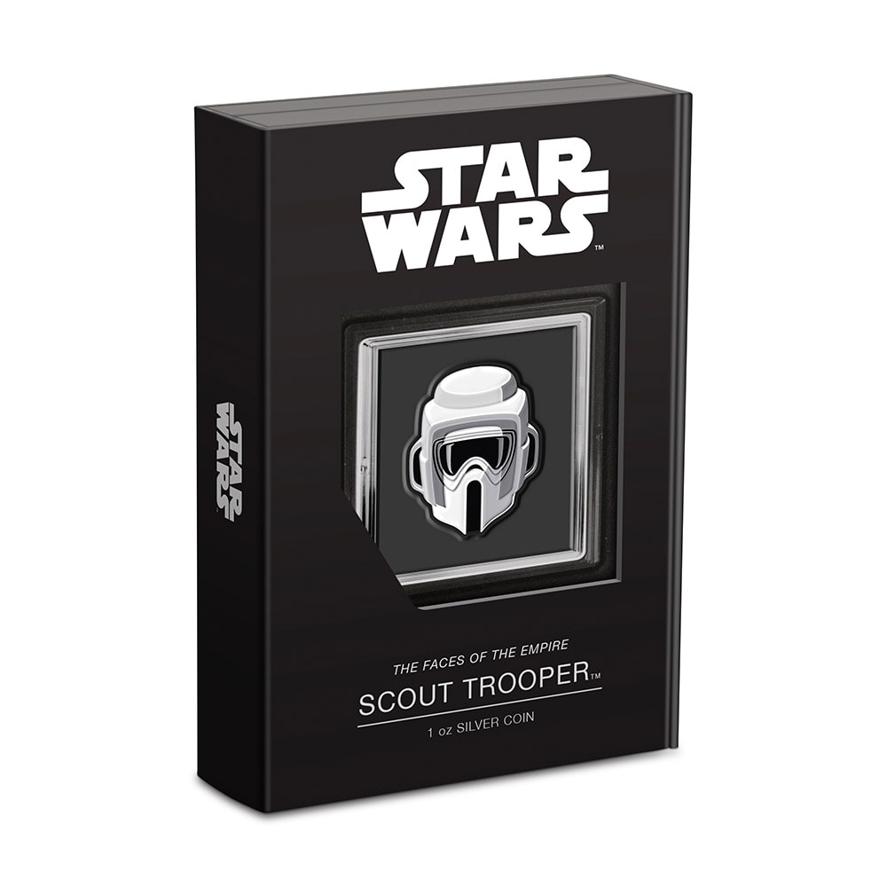 Scout Trooper 1oz Silver Coin- Prototype Shown
