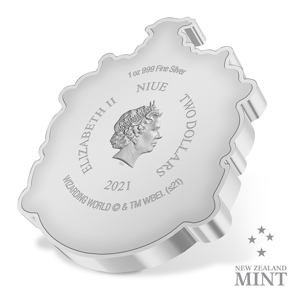 Hufflepuff House Banner 1oz Silver Coin