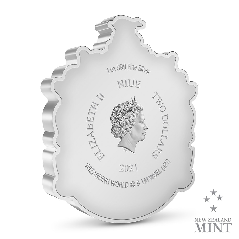 Hufflepuff House Banner 1oz Silver Coin