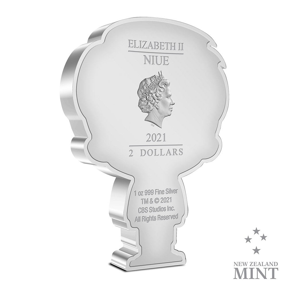 Captain James T. Kirk 1oz Silver Coin- Prototype Shown
