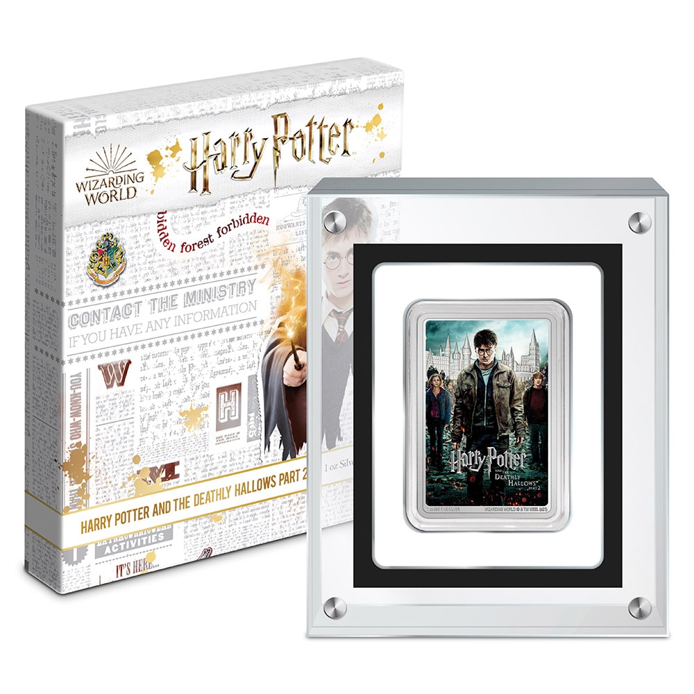 Harry Potter and the Deathly Hallows Part 2 1oz Silver Coin