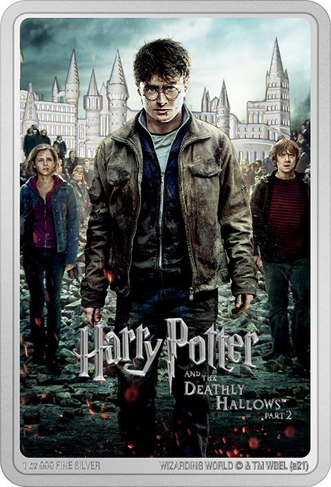 Harry Potter and the Deathly Hallows Part 2 1oz Silver Coin