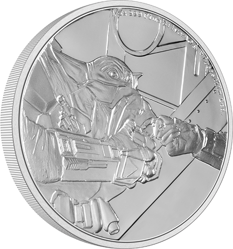 Grogu 1oz Silver Coin (Prototype Shown) View 7