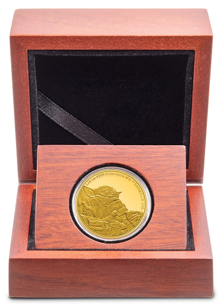 Grogu ¼oz Gold Coin