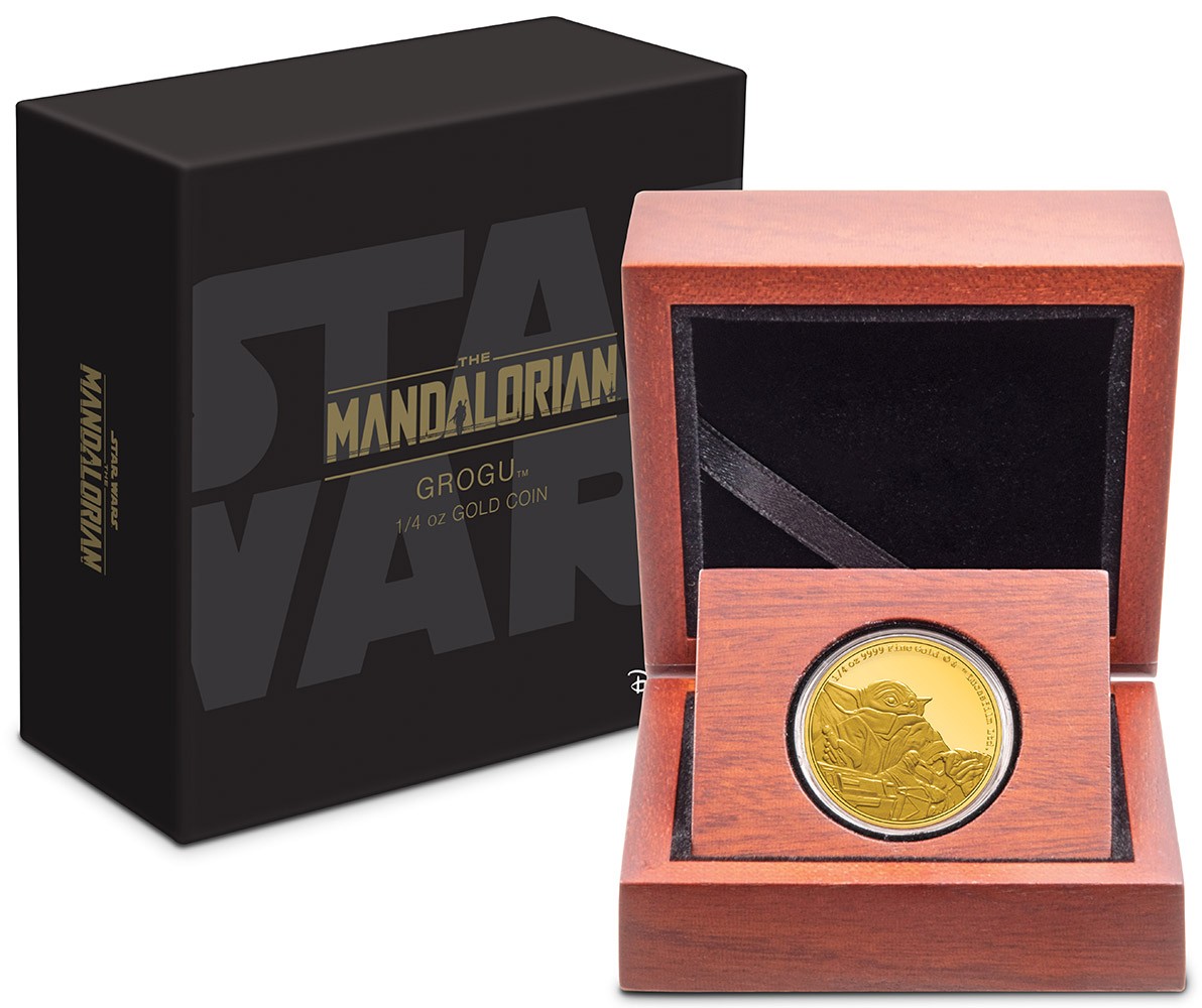 Grogu ¼oz Gold Coin