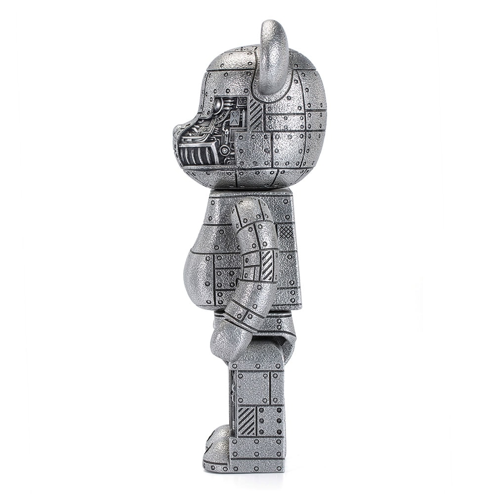 Steampunk Be@rbrick 400% Iron Bright (Special Edition) by