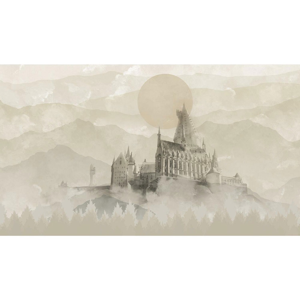 Harry Potter Hogwarts Castle Wallpaper Mural- Prototype Shown