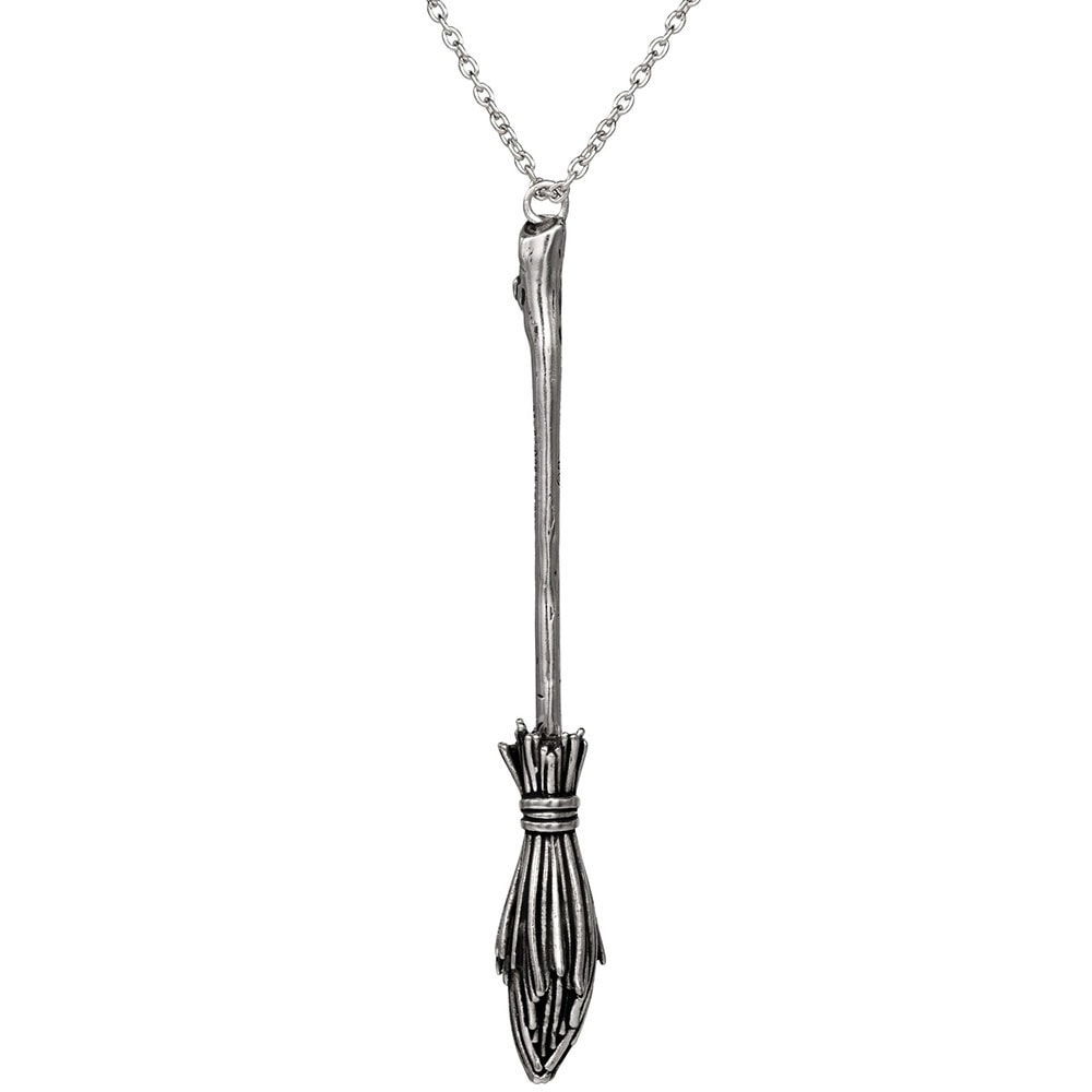 Hocus Pocus Broom Necklace