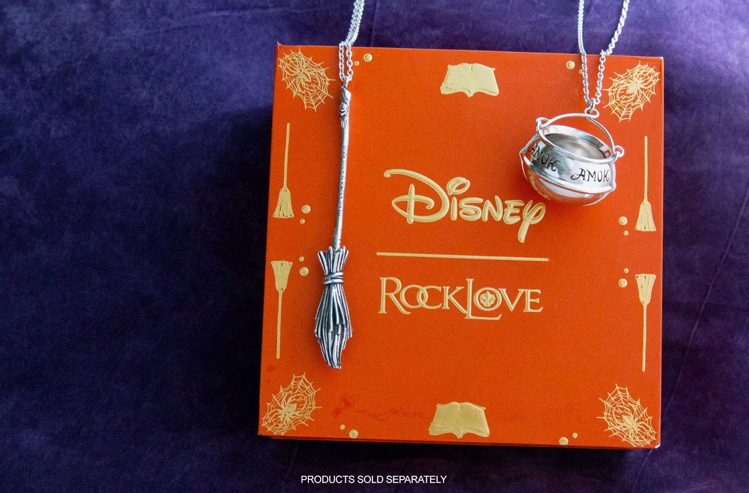 Hocus Pocus Amok Cauldron Necklace