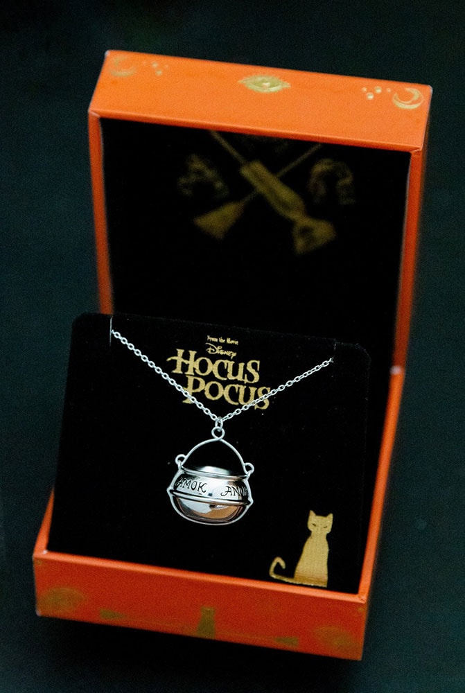 Hocus Pocus Amok Cauldron Necklace