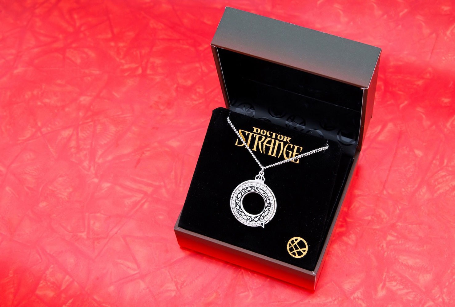 Doctor Strange Rotating Spell Medallion Necklace- Prototype Shown