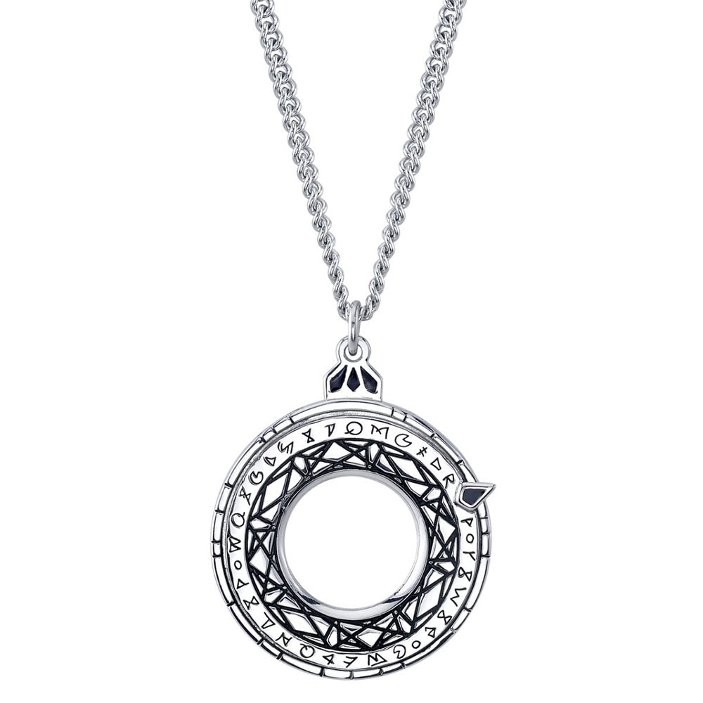 Doctor Strange Rotating Spell Medallion Necklace