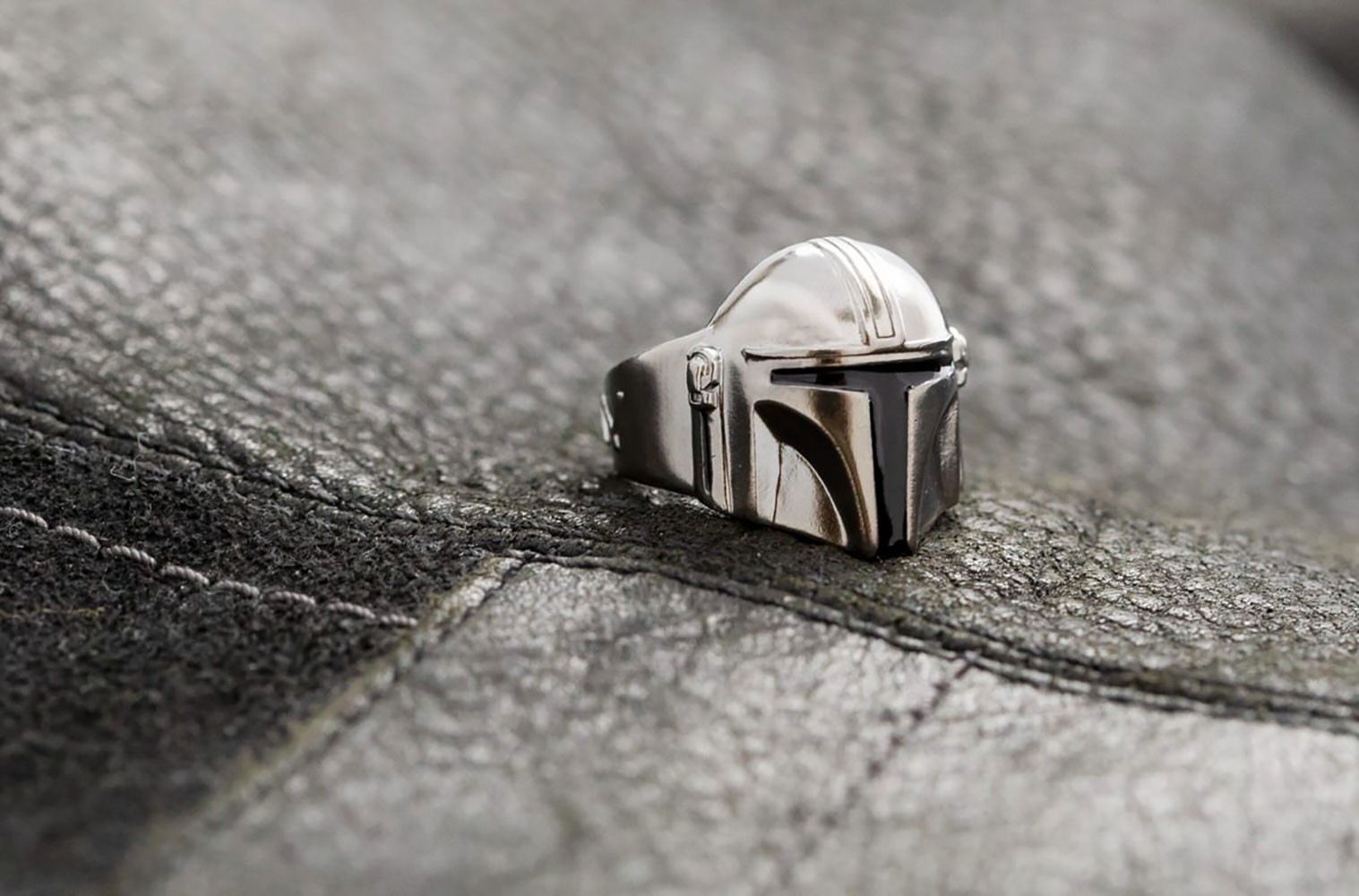 Mandalorian Helmet Ring