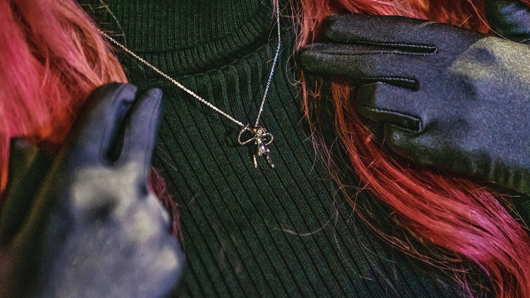 Mew Necklace- Prototype Shown