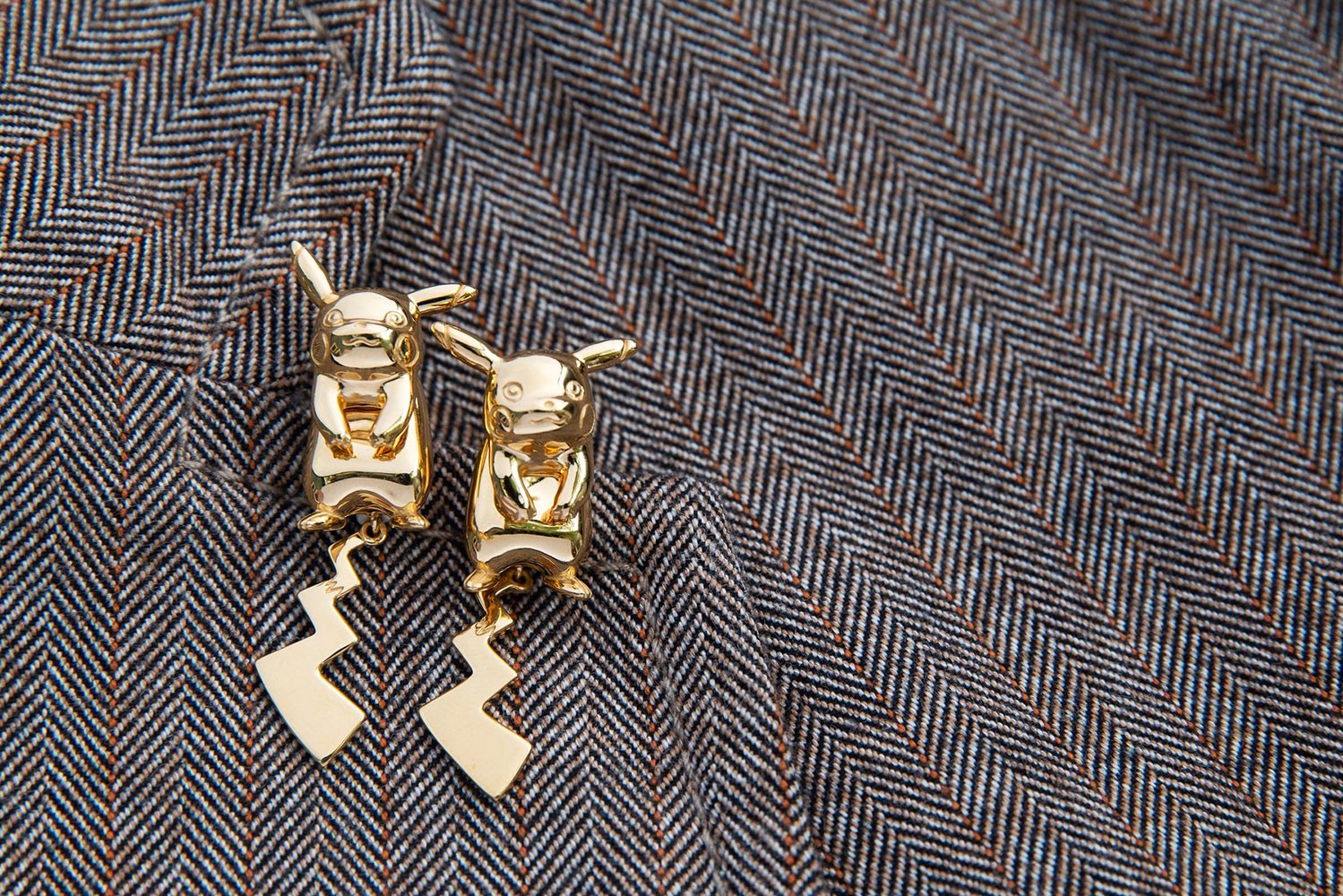 Pikachu Earrings- Prototype Shown