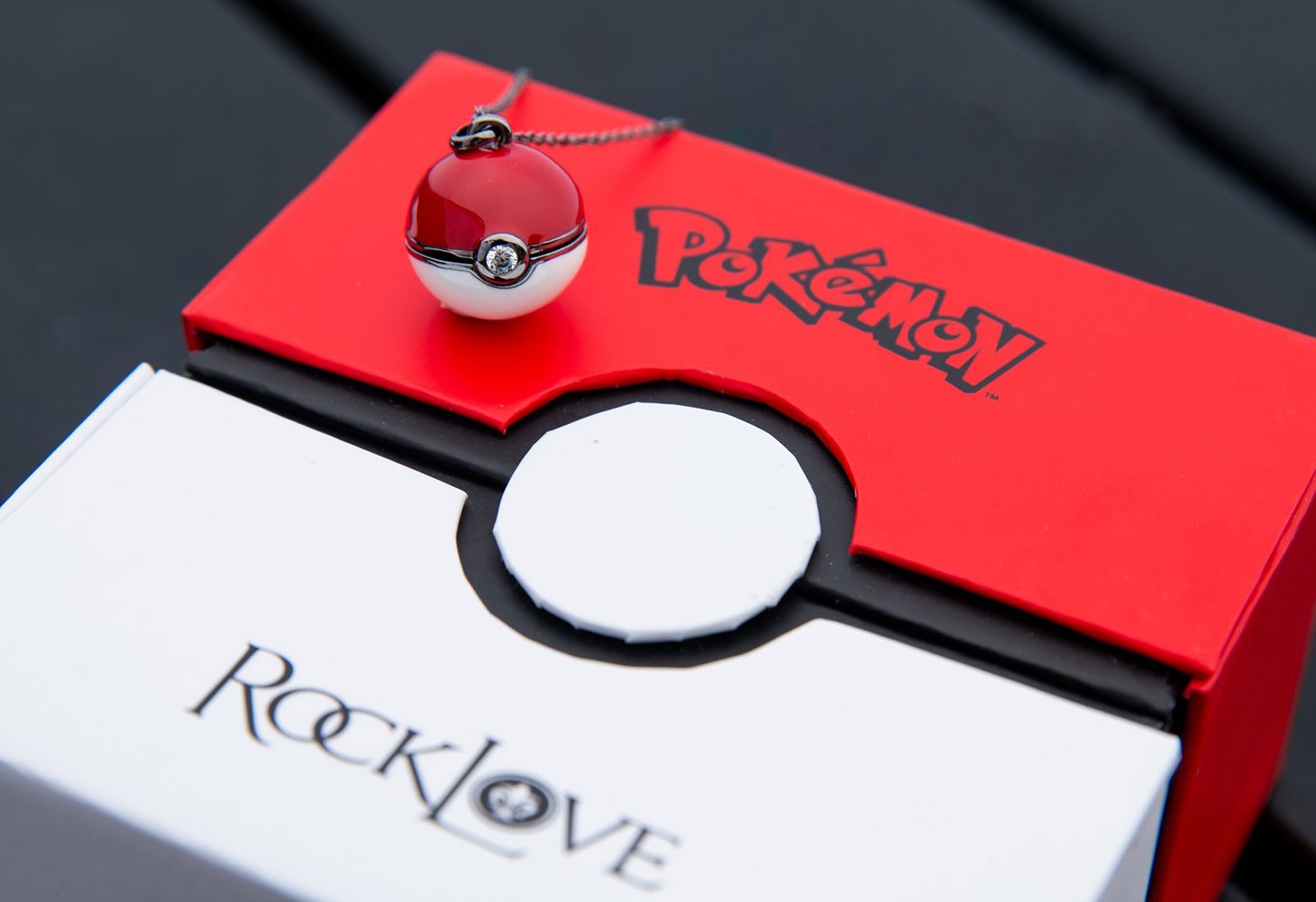 Pokémon Poke Ball Locket Jewelry  (Prototype Shown) View 5