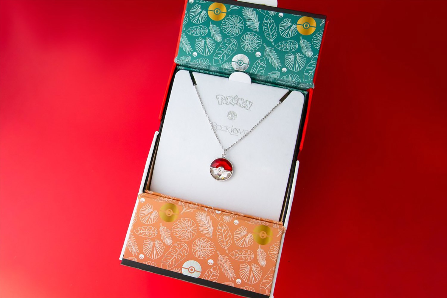 Crystal Poke Ball Necklace- Prototype Shown