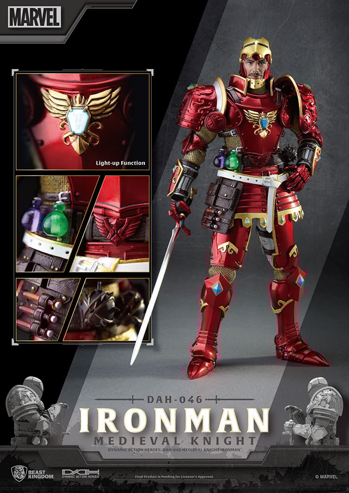 Medieval Knight Iron Man Collector Edition - Prototype Shown