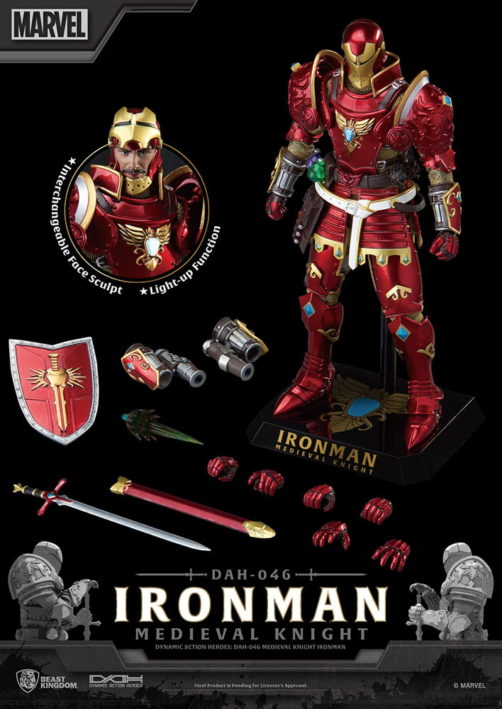Medieval Knight Iron Man Collector Edition - Prototype Shown