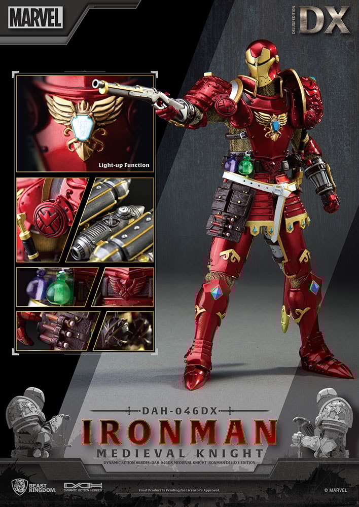 Medieval Knight Iron Man (Deluxe)- Prototype Shown