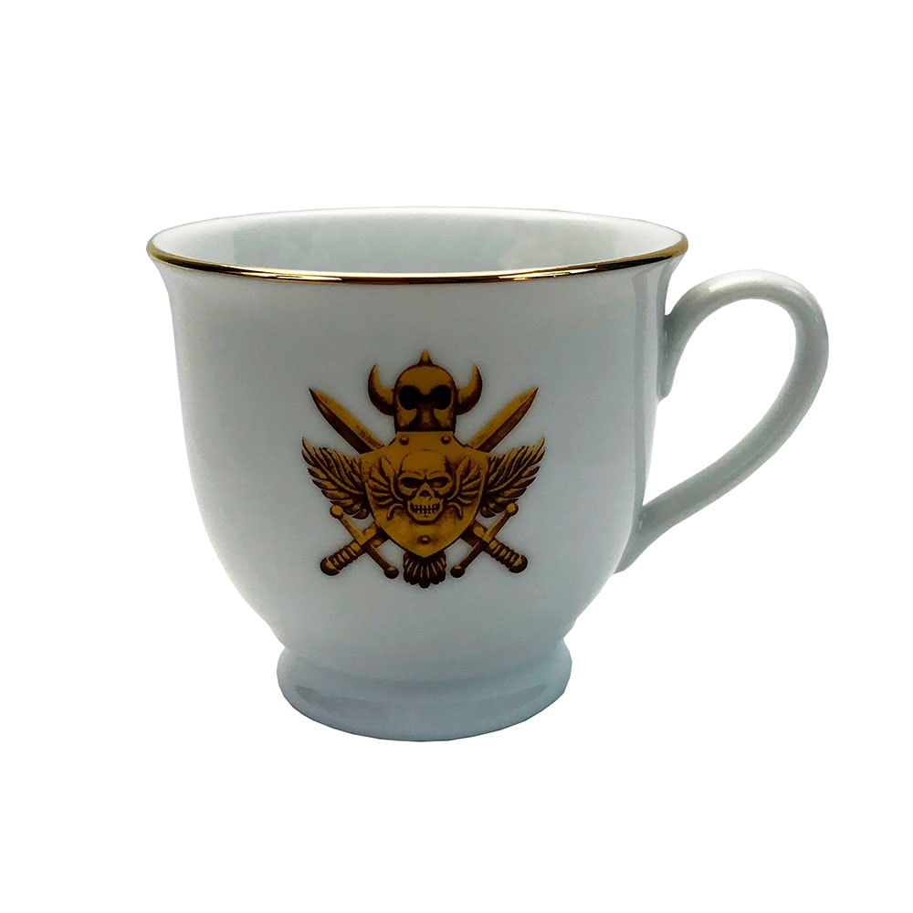 Castle Grayskull Crest Porcelain Cup & Saucer Set- Prototype Shown