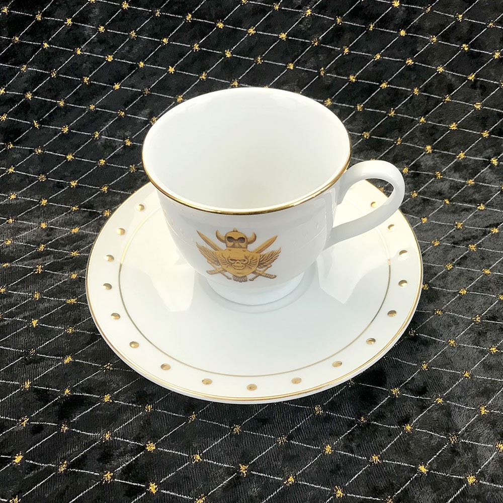 Castle Grayskull Crest Porcelain Cup & Saucer Set