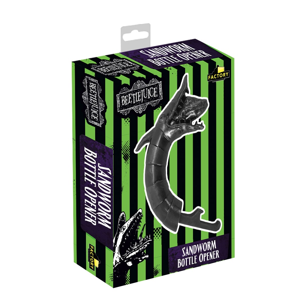 Beetlejuice Beetlejuice Sandworm Metal Bottle Opener Miscellaneous Collectibles  (Prototype Shown) View 4