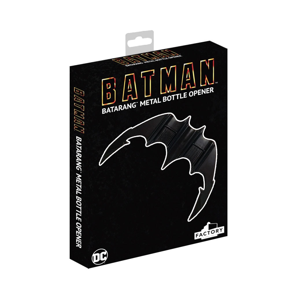 Batman 1989 Batarang Metal Bottle Opener- Prototype Shown