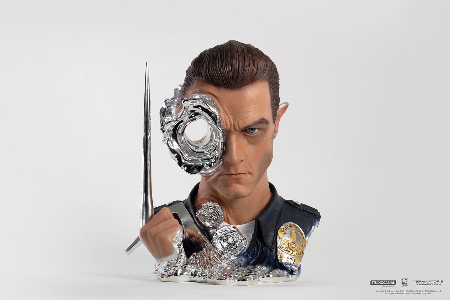T-1000 Art Mask Deluxe (Prototype Shown) View 1