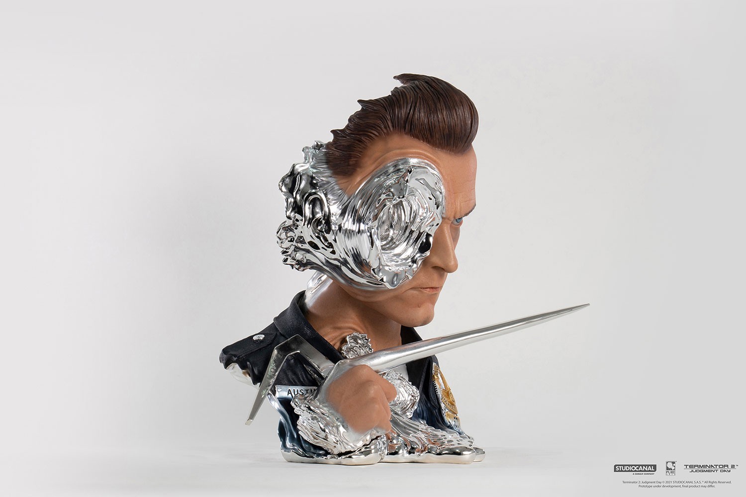 T-1000 Art Mask Deluxe (Prototype Shown) View 14