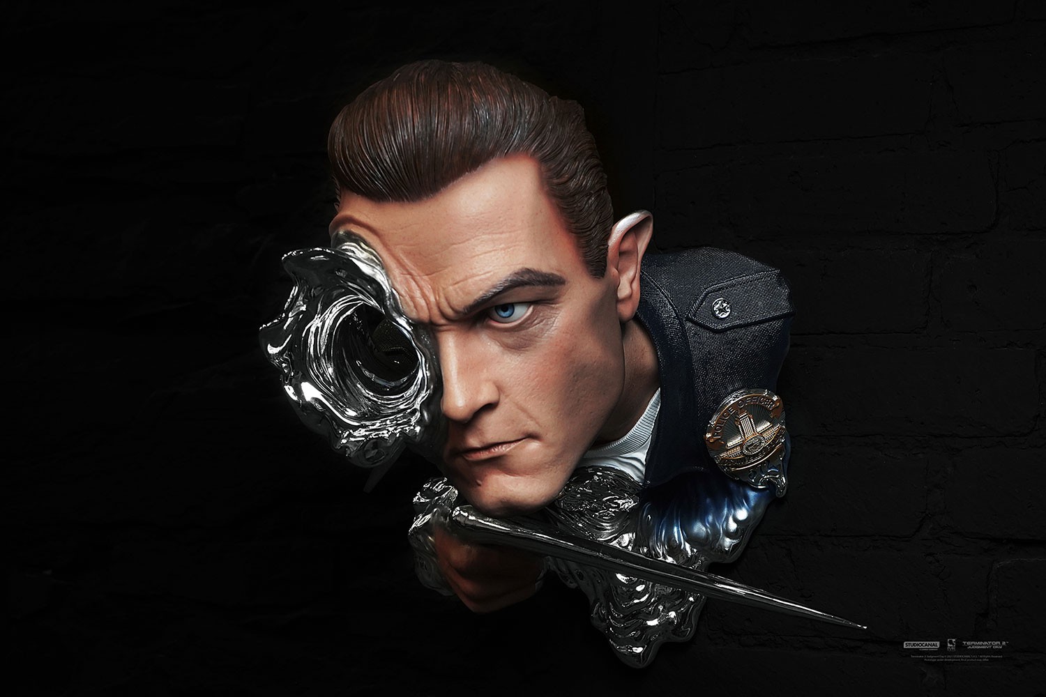 T-1000 Art Mask Deluxe (Prototype Shown) View 8