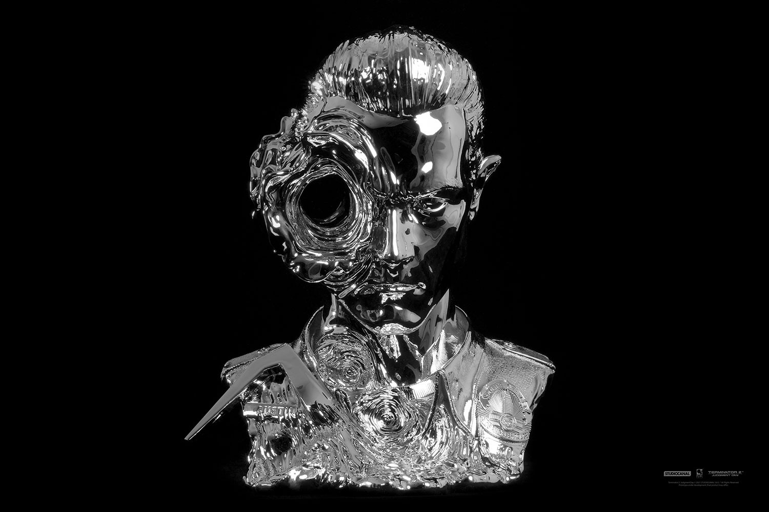 T-1000 Art Mask (Liquid Metal) (Prototype Shown) View 11