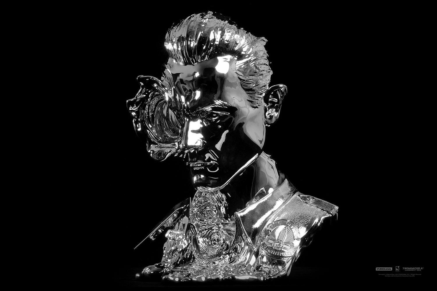 T-1000 Art Mask (Liquid Metal) (Prototype Shown) View 10