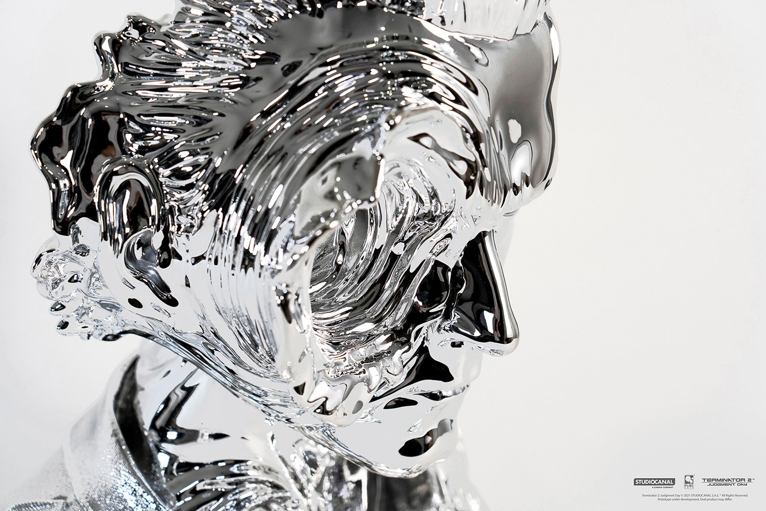 T-1000 Art Mask (Liquid Metal) (Prototype Shown) View 3