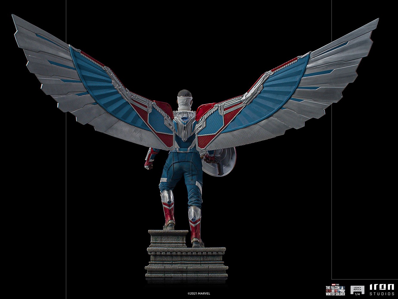Captain America Sam Wilson (Open Wings Version) Collector Edition (Prototype Shown) View 3