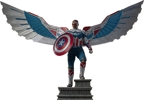 Captain America Sam Wilson (Open Wings Version) Collector Edition (Prototype Shown) View 14