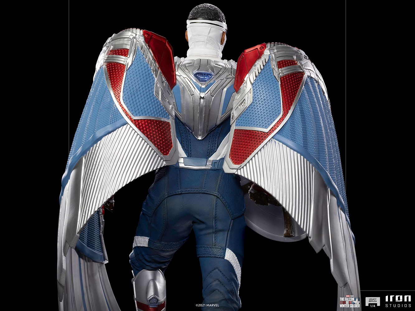 Captain America Sam Wilson (Closed Wings Version) (Prototype Shown) View 11