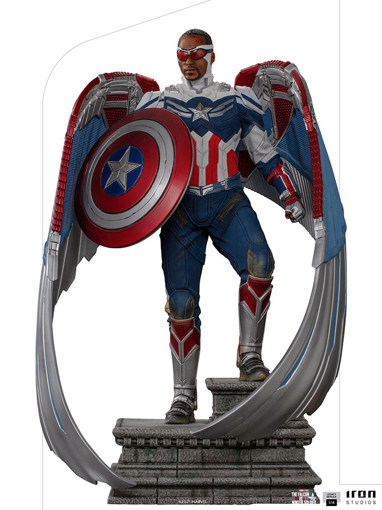 Captain America Sam Wilson (Complete Version) (Prototype Shown) View 3