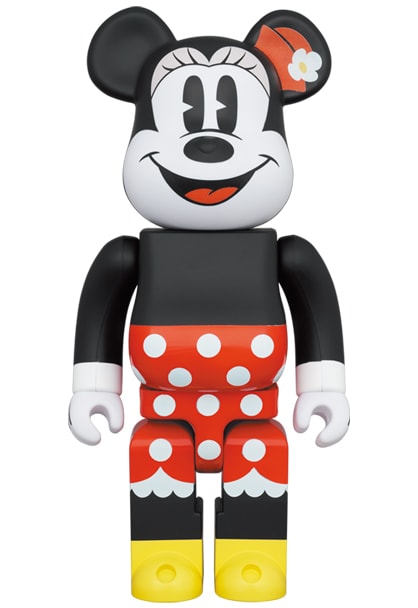 訳あり 100% Mouse Minnie Be@rbrick & by Set Figure Collectible 400% ミッキーマウス