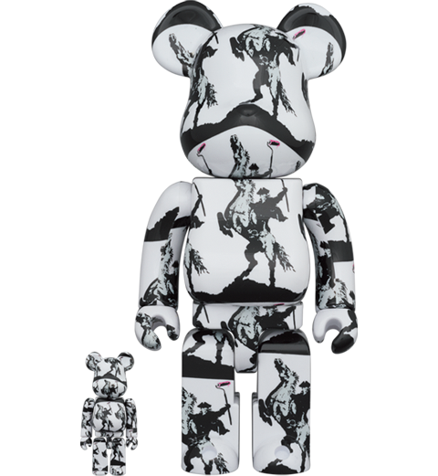 Be@rbrick Highwayman 100％ and 400％ Set- Prototype Shown