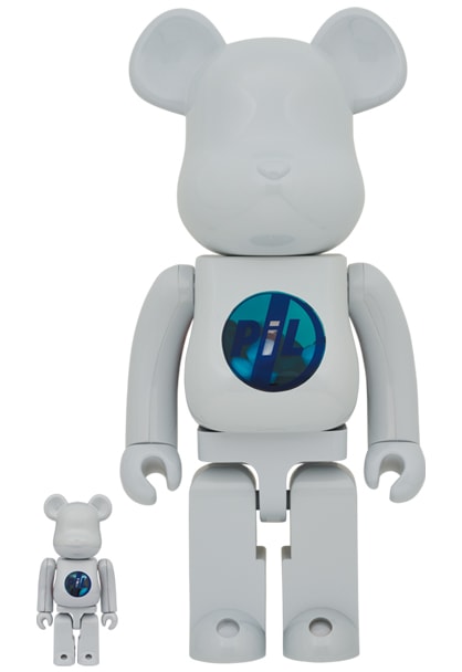 Be@rbrick PiL Chrome Version 100% and 400% set by Medicom