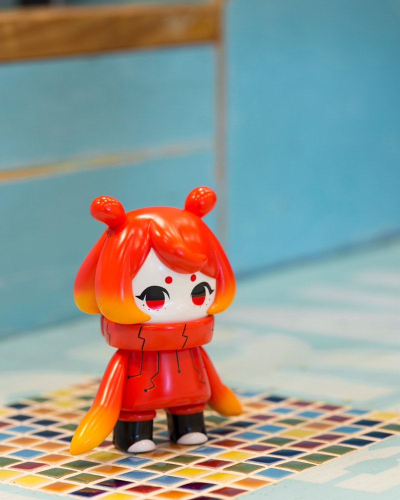 Medicom Ocean Exploration Robot Denshikodako By Hakuro VAG Vinyl