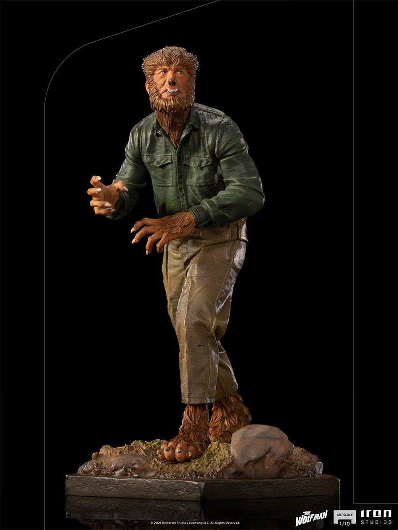 【サイドショウ】ウルフマン　フィギュア Wolf Man 1:10 Art Scale Statue by Iron Studios | Sideshow Collectibles