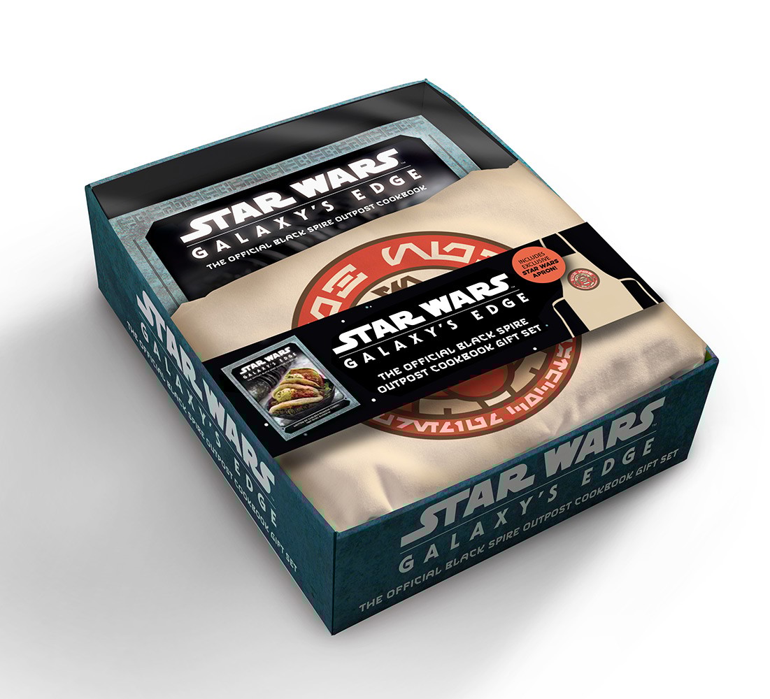 Star Wars Galaxy's Edge: The Official Black Spire Outpost Cookbook Gift Set- Prototype Shown