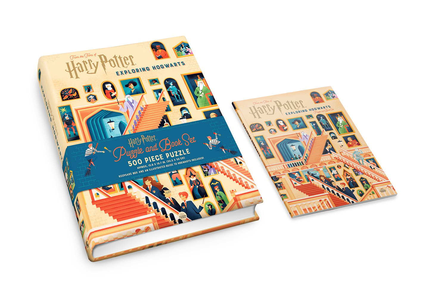 Exploring Hogwarts Puzzle and Book Set- Prototype Shown