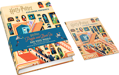 Exploring Hogwarts Puzzle and Book Set