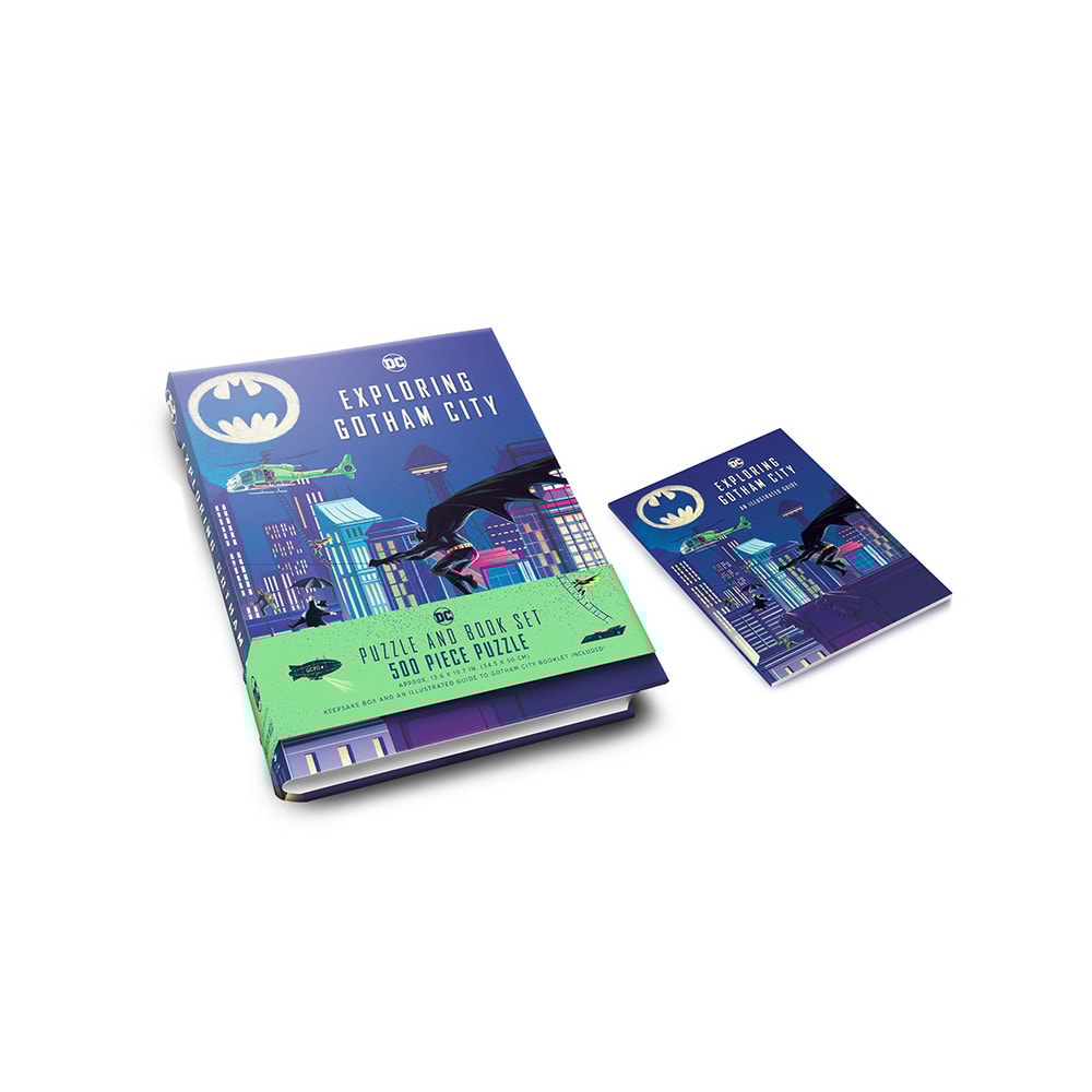 Exploring Gotham City Puzzle and Book Set- Prototype Shown